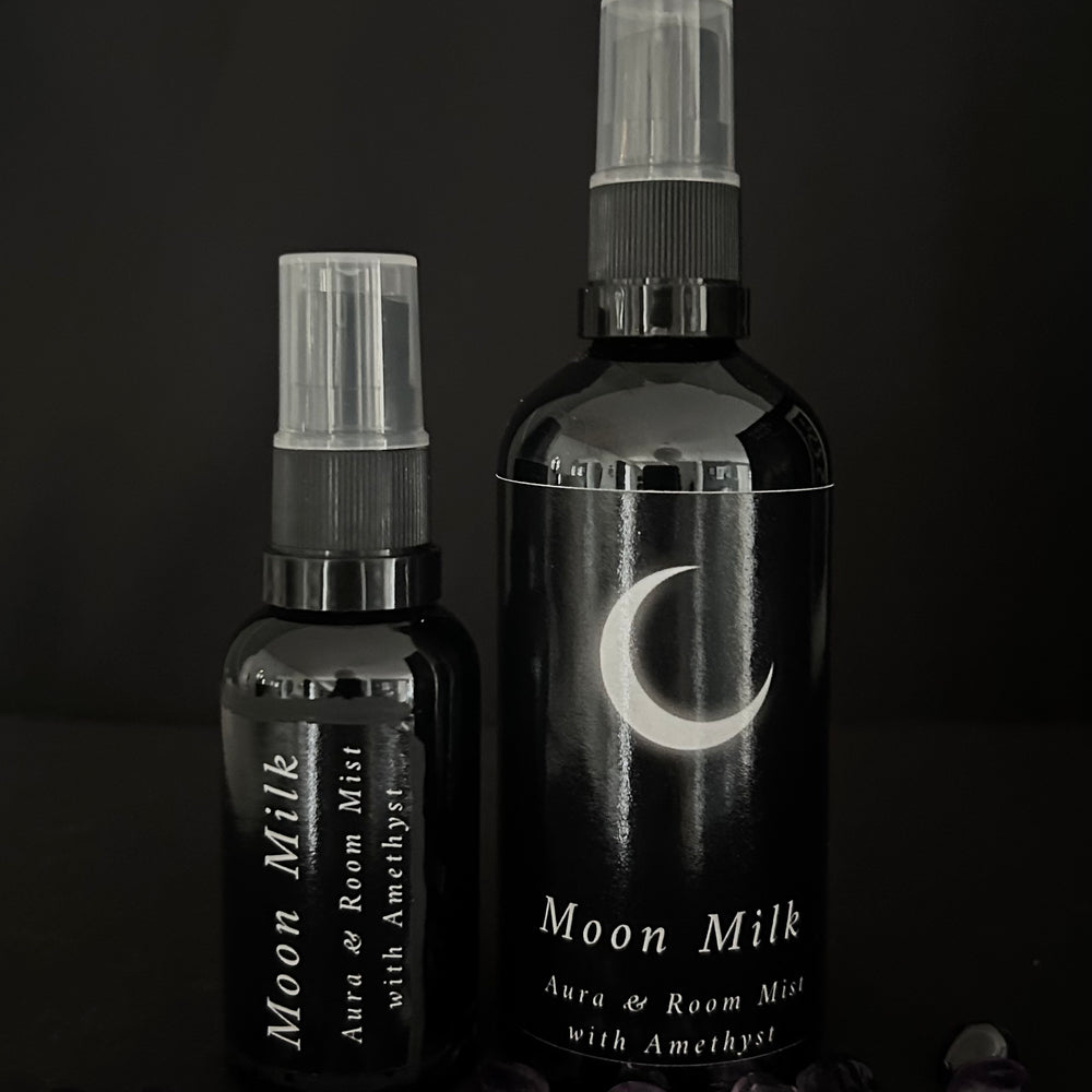 Moon Milk | Aura & Room Mist with Amethyst Crystal 100ml