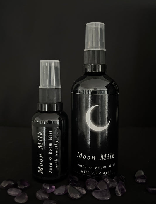 Moon Milk | Aura & Room Mist with Amethyst Crystal 100ml