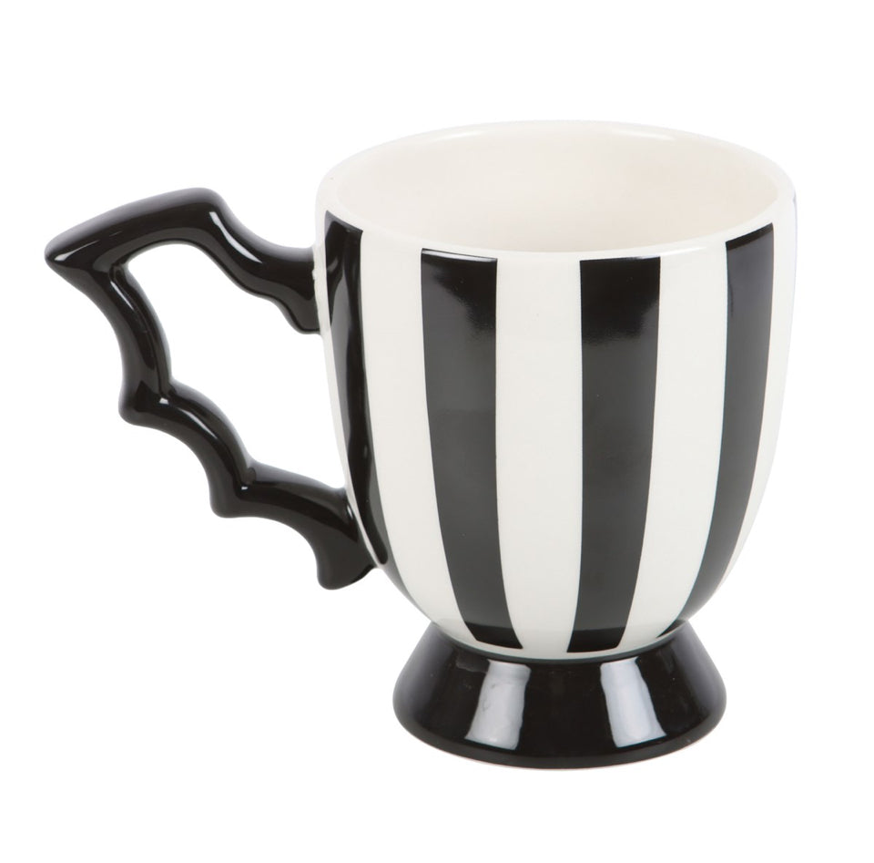 Striped Bat Wing Tea Cup