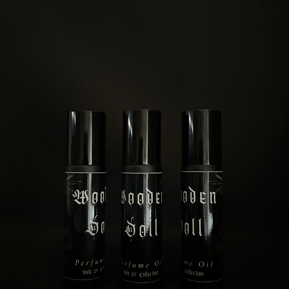 
                      
                        Yule 24’ Collection | Wooden Doll Perfume Oil 10ml
                      
                    