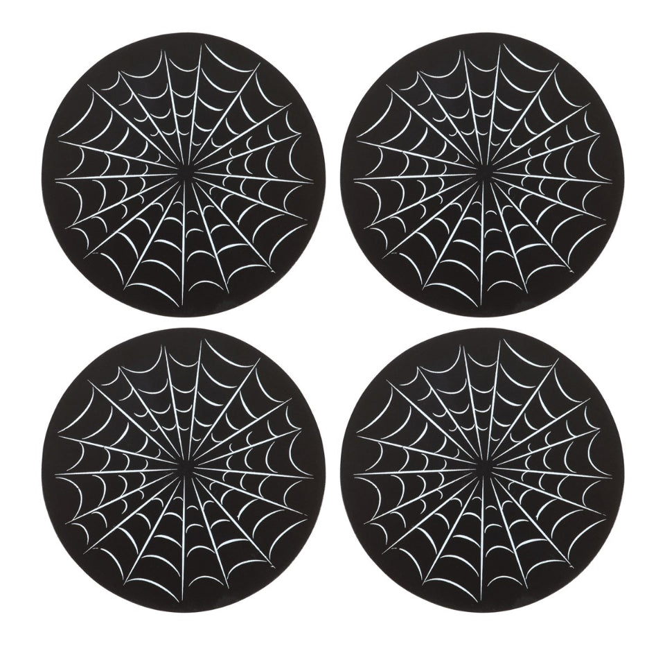 Spider Web Coasters