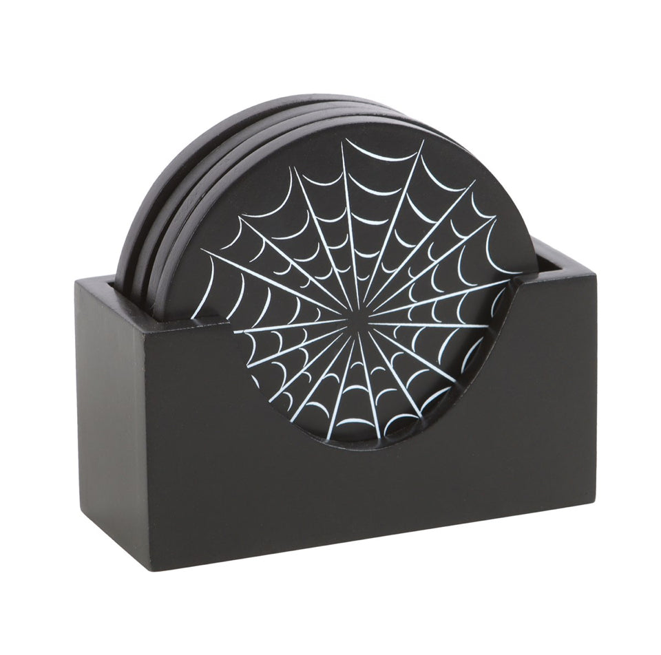 Spider Web Coasters