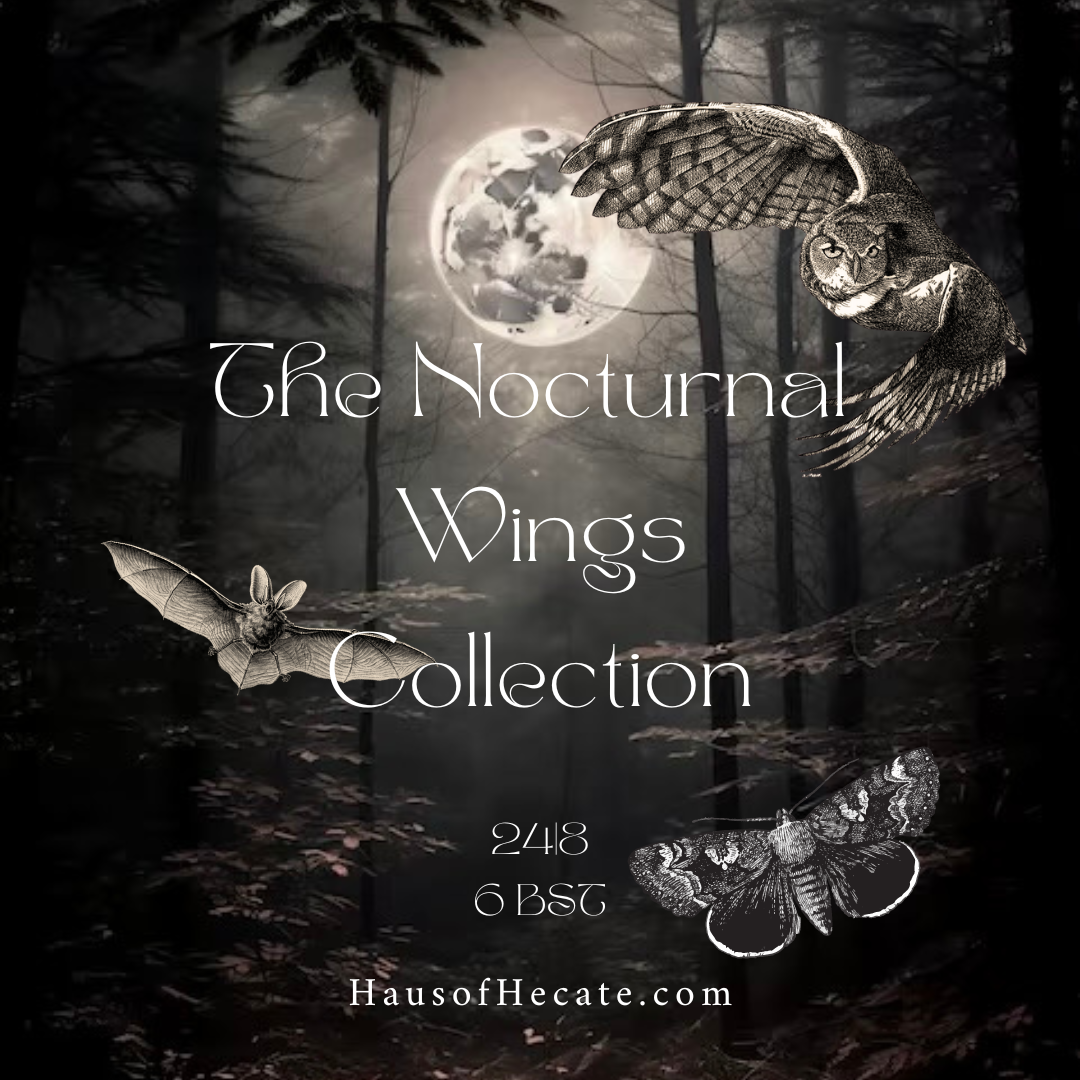 'The Nocturnal Wings Collection' Moth Wing Perfume Oil 10ml